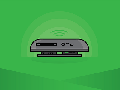Futuristic Console design gaming illustration vector vector art