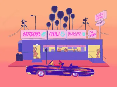 cali sauce 2d 2d animation characterdesign illustration procreate