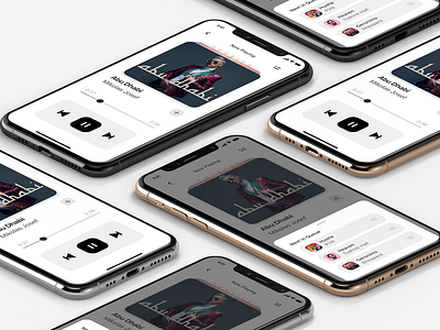 Daily UI #009 - Music Player app apple concept daily dailyui design ios ios design material design ui ux