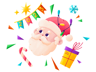 It's Santa's time! illustration