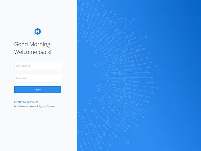Login Screen design login login box login design login screen splitscreen ui uidesign