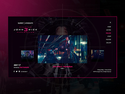 John Wick 3 - Website - Trailers Screen halle berry john wick chapter 3 john wick 3 john wick 3 trailers keanu reeves laurence fishburne trailer trailers screen