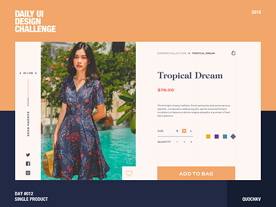 Daily Ui / Day 12 - Ecommerce Web daily 100 challenge daily ui day 012 ecommerce interaction design web web design website