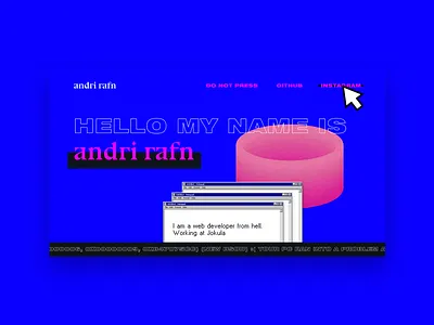 Brutal web developer bright brutal brutal design developer webdesign