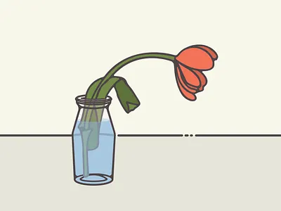 Tulip adobe illustrator adobe illustrator cc design flower graphic design illustration mothers day spring flower tulip vector