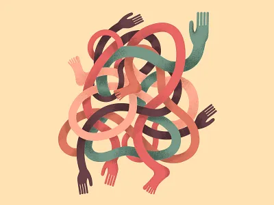 Complicated things adobe complicated concept graphic graphic design hand humans illustration things vector