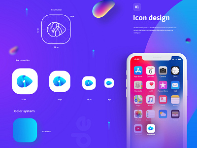 Autowash iOS app design / UI UX elements animation app brand color creative design designer graphic icon identity illustration interactive ios logo type ui ux vector web website
