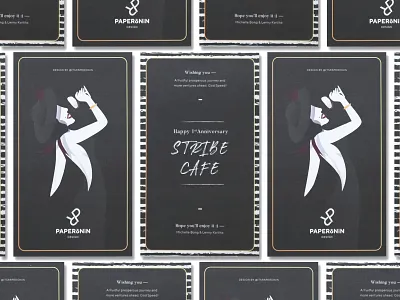 STRIBE 1st anniversary! abstract art art direction branding creative design flat graphic graphic design identity design illustration print print design typography