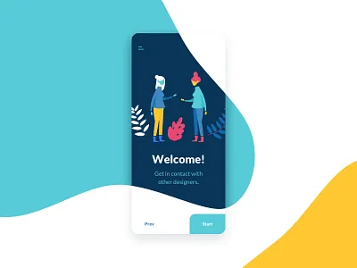 Character Color Study 2d color colour concept design draw fashion flat girl illustration illustrator landing page minimal orange typography ui ux vector website yellow