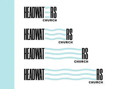 Long Long Waters church church design logo modular water