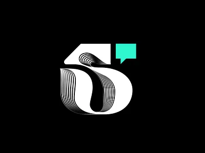5 CM creative mornings iconography lettering number typogaphy