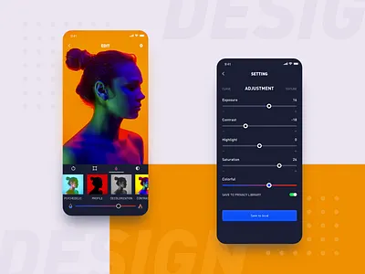 Adjustment interface app design icon illustration ui 设计