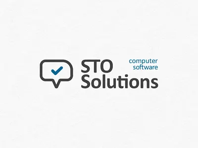 STO Solutions logo software ui ux