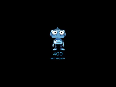 Graphic Design - Error Page (Robot) 400 400 bad request 401 401 unauthorized 403 403 forbidden 404 404 page not found 500 500 internal server error branding custom custom error page error error page background errror page graphic design logo pixlr robot
