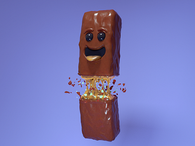Chocolate 3d cinema 4d cinema4d design illustration render zbrush