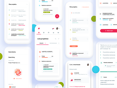 Nowe Motywacje - Mobile design edu education app eduplatform mobile platform rwd ui ux