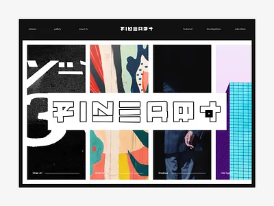 Fine Art Academy. Web Design animated animation art art direction concept creative flat interaction interaction design landing page minimal photography studio typography ui uiux visual web web design website