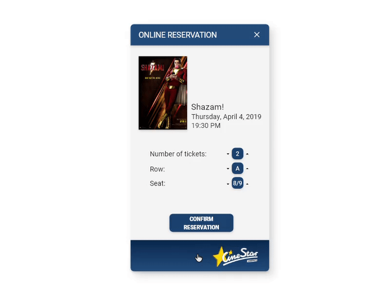 DailyUI #054 Confirmation