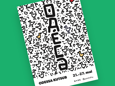 Teambuilding in Odessa birds landing odessa poster poster art seagulls team travel trip ukraine