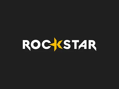 Rockstar ⭐ music music logo rock roll rock band rock music