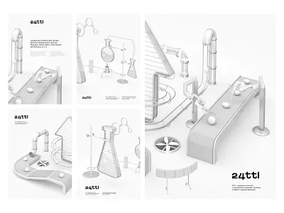 24ttl 3d digital digital agency poster