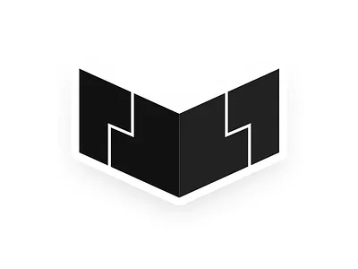 Paparotti - Icon Design 3d artist brand identity flat design geometric icon logo logo design logotype minimalism