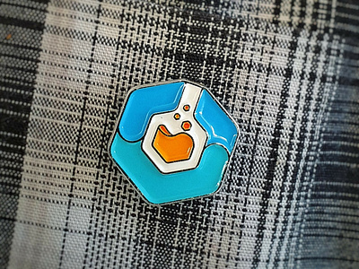 UX Research Logo Pin animation brand celonis clean enamel pin enamelpin flat identity illustrator logo minimal mobile pins processmining type typography ui ux vector web