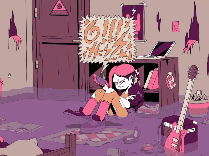 Action Innocence Loop action animation 2d bullying character emotions harmony innocence loop