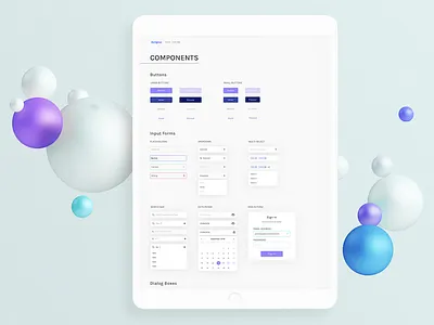 Styleguide 'Teamfocus' styleguide ui ui kit ux ui design