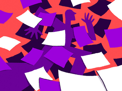Bureaucracy bureaucracy design editorial editorial illustration illustration paperwork