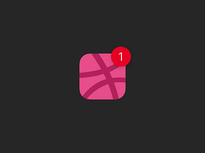 One Dribbble Invites design designer dribbble graphic design inspiration invitation invite notification player ui ui.