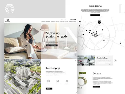 Centaurus - real estate website design concept home houses housing property real estate ui ui design ux webdesign webpage website