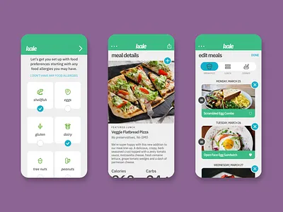 Kale App Concept app concept design mockup ui ui design ux ux design