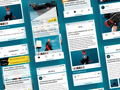 Star entertainment media - APP Collection media media kit media player star ui 应用 新闻应用 设计