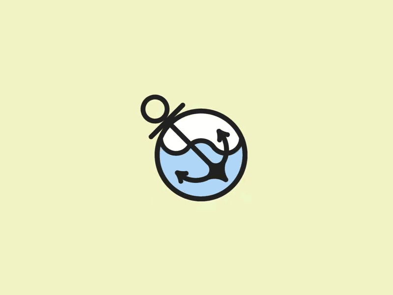 Anchor Scout | Golden Ratio animation arabic art branding color colour creative design flat icon illustration logo logo 2d logo a day logo design logotype type typogaphy