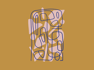 Lost and found II abstract art art color dailypractice design geometrics illustration lines shape