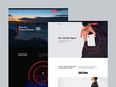 Proxy.com product web web design