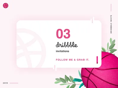 Dribbble invitations branding clean design draft dribbble invitation dribbble invite giveaway dribbble player dribbble ticket icon identity illustration invite logo typography vector