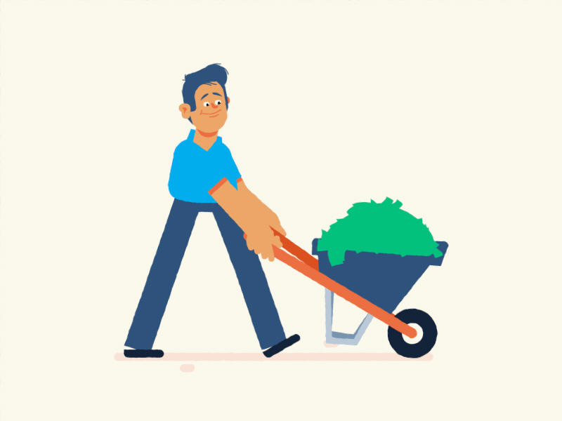 Payday after effects animation cash character design duik graphic graphic design money payday vector