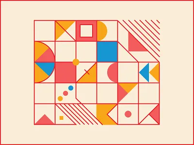 Geometric branding cv geometric pattern personal branding