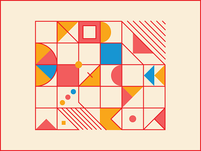 Geometric branding cv geometric pattern personal branding