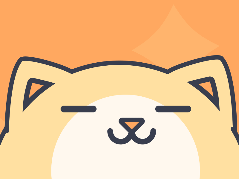 Meow (Animated) animation cats flat gif illustration joysticks n sliders motion graphics vector