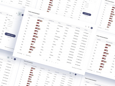 Daily UI Shot #004 clean design filter grid pagination practice search tabledesign