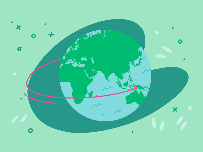 GoFundMe Core Values branding delight empathy global globe hands icon illustration person vector