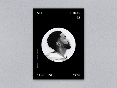 Big Sean Poster big sean graphic design music poster poster design typography