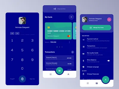 CBT Bank Wallet App app bank bank app busines business app design finance finance app ui ui design ux ux design