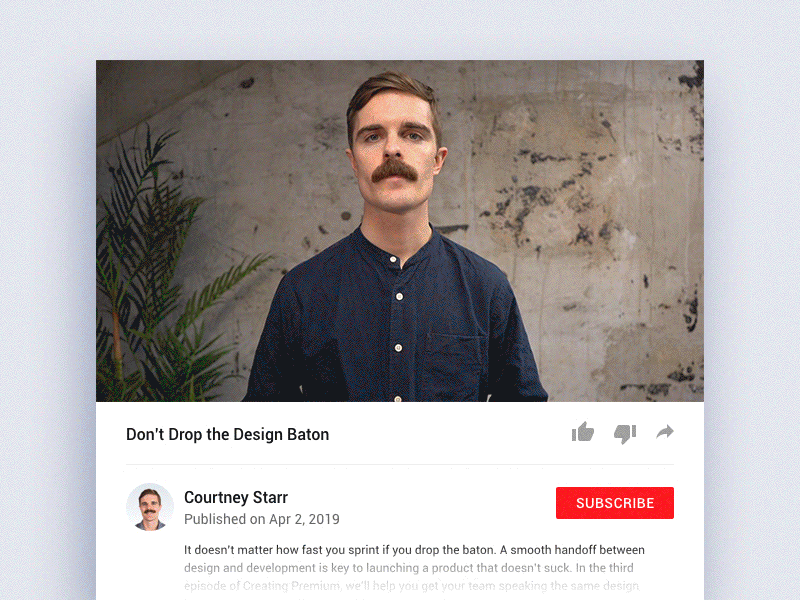 Don't Drop the Design Baton design design systems innovation mobile opportunity product research research triangle strategy video