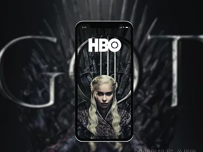 HBO | App app art design film game of thrones interaction mobile movie tv show ui ux