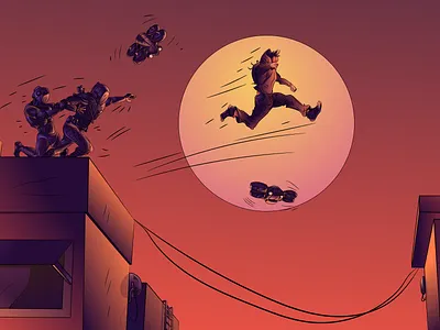 Escape design illustration vector