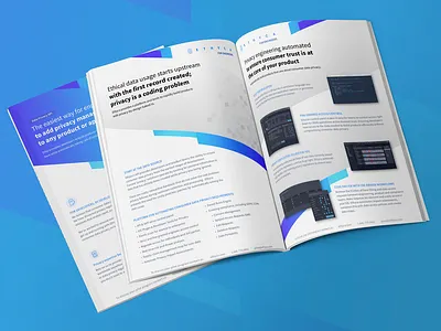 Product Data Sheet brochure brochure mockup design graphic design print